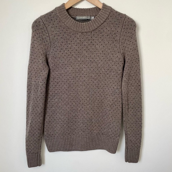 Icebreaker Merino Womens Waypoint Crew Neck Sweater Size Extra Small - Picture 1 of 6